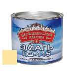 Эмаль кремовая ПФ 115  0,4 кг.