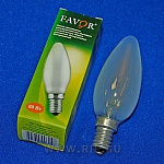 Лампа накаливания ДСМТ 230-60Вт Е27 Favor матовая