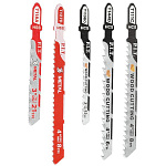 Набор пилок для лобзиков P.I.T. ADVANCE 5 шт, дерево/металл/фигурный рез, блистер (AJSB01-005B)