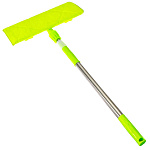 Швабра с насадкой из микрофибры, черенок телескоп. 66-110см, механизм бабочка NP-1201