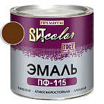 Эмаль шоколад ПФ 115 ГОСТ ВИТ color/ВИТ колор  2.6 кг.