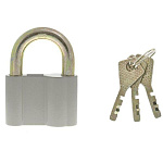 замок Навесной АL770 70" английский, 3 ключа, запирание ключом "ЕРМАК"