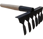 Грабли витые 6 зуб. с черенком ГВ-6