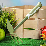 Мотыжка грабли-бороздовичок комбинированная 320мм сталь Worth