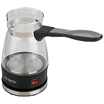 Турка эл. ENERGY EN-297 (600Вт, 400мл) стеклянная