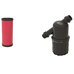 Фильтр пластиковый (Midi) резьбы 1"-дисковый