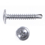 Саморез 4,2х32мм. с пресс-шайбой, наконечник сверло 500 шт.