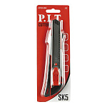 Нож строительный 18х100мм, 7 сегментов  P.I.T. HCTK01-0018