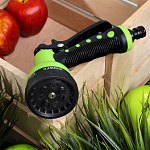 Пистолет-распылитель Grandy 7 режимов, быстросъемный, с клипсой JS-9528