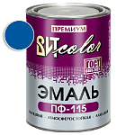 Эмаль синяя ПФ 115 ГОСТ ВИТ color/ВИТ колор  0,8 кг.