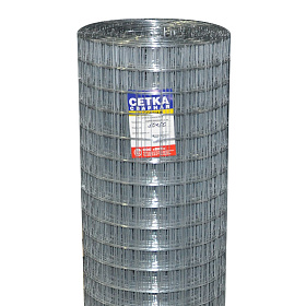 Сетка сварная оцинк.в рул. ячейка 50х50 разм. 2,0х50м (1,6 мм)