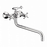 Смеситель д/ванны с длинным изливом L2611-2, хром 