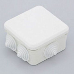 Коробка распред. ОУ 70х70х40  бел. 