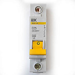Выключатель автоматический 1полюс. С 25А/ВА 47-29 4.5кА ИЭК