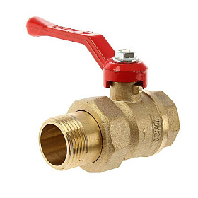 Кран шар. с американкой DN-25 1" ручка