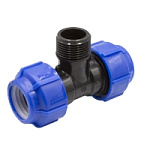 Тройник ПЭ нар.р. ф32х1х32 