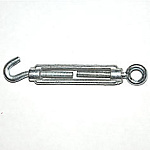 Талреп (крюк-кольцо), оцинк.М8