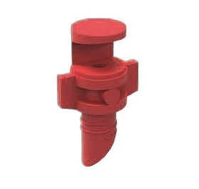 Мини разбрызгиватель с радиусом действия 180С (красный)