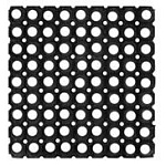 Коврик резиновый  1000х500х16мм скв. отв.