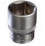 Головка 24мм шестигранная 1/2''