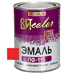 Эмаль красная ПФ 115 ГОСТ ВИТ color  0,8 кг.