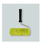 Валик полиакрил зел. 180мм, d42мм, ворс 18мм, ручка 6мм