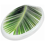 Сиденье для унитаза пластик, Лес, белое, РП-813