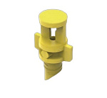 Мини разбрызгиватель с радиусом действия 360С (желтый)