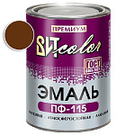 Эмаль шоколад ПФ 115 ГОСТ ВИТ color/ВИТ колор  0,8 кг.