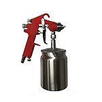 Пневматический пистолет-распылитель, W-71-15-B, 600 мл. (расположение бачка-нижнее) Креост 
