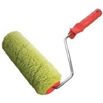 Валик полиакрил зел. фасадный PROFI 240мм, d58мм, бюгель 8мм, ворс 18мм