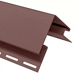 Угол наружный 75 ТН Оптима каштан 3м   