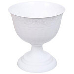 Вазон Венеция 18 л. белый 40х43,5см М3129