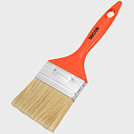 Кисть плоская PROFI универсальная 100х25мм, светлая смеш. щетина, пласт. ручка 