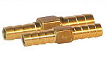 Соединитель латунный 8*10 для р/шл LEXLINE