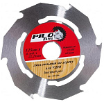 Диск пильный по дереву для УШМ 125мм х6 зуб х 22,23/20/16мм Pilorama