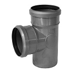 Тройник канализ. внутренний 110х110(87) СИНИКОН