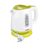 Чайник эл. LEBEN 1,0л 900Вт, скрытый нагр. элемент, пластик,подсветка