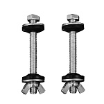 Болты крепления бачка к унитазу М8 с гайкой "барашек" (2шт)