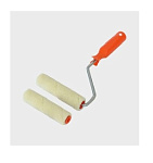 Валик велюр 100мм + запаска,  ручкой 100мм