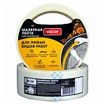 Лента малярная (25мм*50м) креппированная 140мкм DECOR
