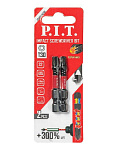 Бита ударная магнитная P.I.T. T30x50 мм, IMPACT, торсионная зона, 2 шт. (ASDR01-50T30)