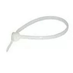 Хомуты нейлоновые 3,6х200 мм. (100шт) для проводов бел.