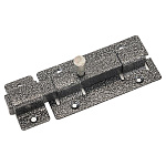 Засов накладной Секрет Киров ЗД-06 квадратный антик серебро