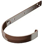 Кронштейн желоба металлический ТехноНИКОЛЬ ПВХ, коричневый