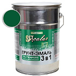 Грунт-эмаль по ржавчине 3 в 1 темно-зеленая ВИТ color/ВИТ колор  5 кг.
