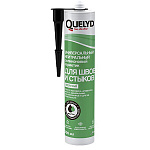 Герметик силиконовый Quelyd универсальный для швов и стыков прозрачный 300мл