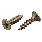 Саморез 4,0х12мм универсальный, желтый (300шт)