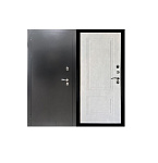 Дверь метал. 960х2050х107мм. правая ЭКОТЕРМАЛЬ Антик Серебро/Бетон Снежный МДФ