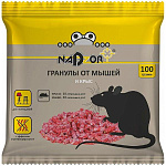 Яд.хим. Гранулы от мышей и крыс Nadzor 100гр